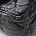 Dior Shoulder Bag Camp Small Macro Cannage Black Leather — view 6