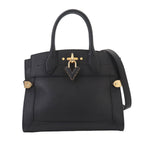 Louis Vuitton Steamer PM 2-Way Bag Leather Black