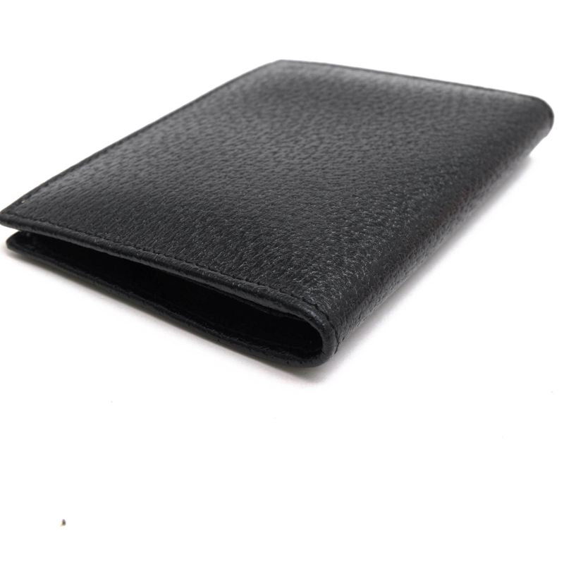 Gucci Card Case Business Holder Leather Black — view 5