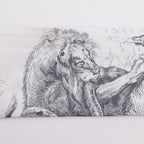 Christian Dior Mitzah Toile de Jouy Sauvage Ribbon Scarf 15 Jou106 I602 — view 5