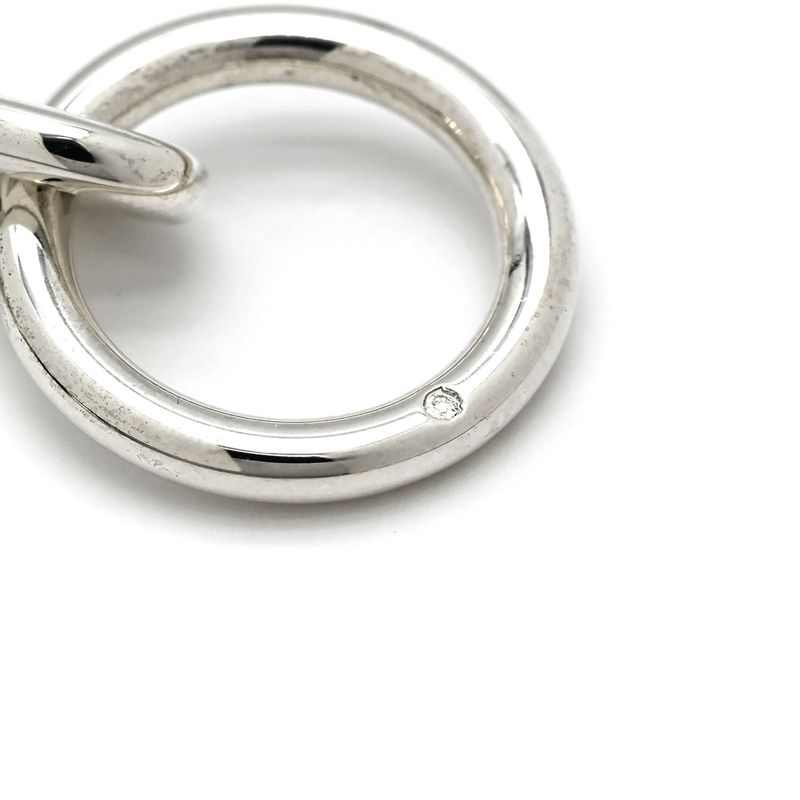 Hermes Bracelet Chaine D'ancre MM Silver 925 14 Frames Star Ring — view 5