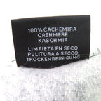 Hermes Entrelac Equestre Scarf Cashmere Horse Fringe Bicolor Gray — view 8