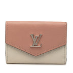Louis Vuitton Portefeuille Lock Mini Pink Leather