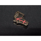 Hermes Quadrige Scarf Ring Closure Pink Gold — view 2