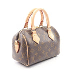 Louis Vuitton Handbag Speedy Bandouliere 20 Beige Canvas Leather — view 2