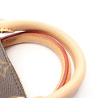 Louis Vuitton Handbag Speedy Bandouliere 20 Beige Canvas Leather — view 5