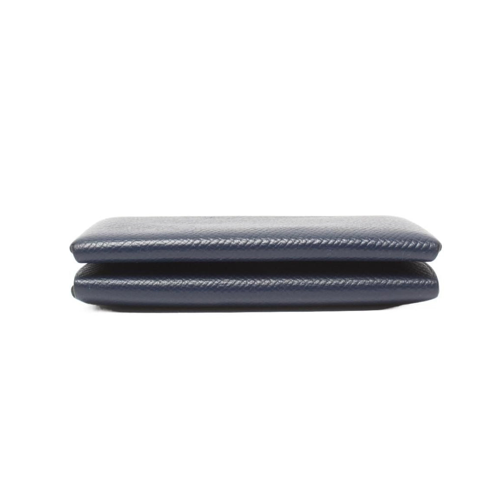 Hermes Coin Case Card Silver Calvi Duo — view 4