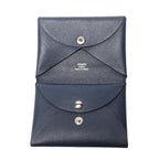 Hermes Coin Case Card Silver Calvi Duo — view 5