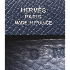 Hermes Coin Case Card Silver Calvi Duo — view 6