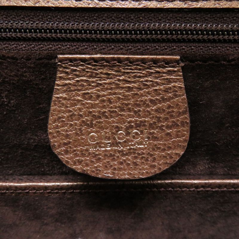 Gucci Bamboo Leather Bronze 000 926 Handbag 0061 — view 9