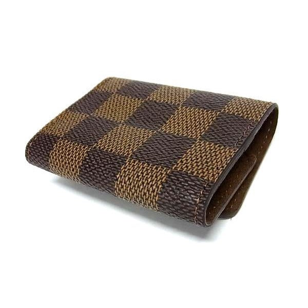 Louis Vuitton Damier Cufflinks Case Accessory Small Bag — view 2