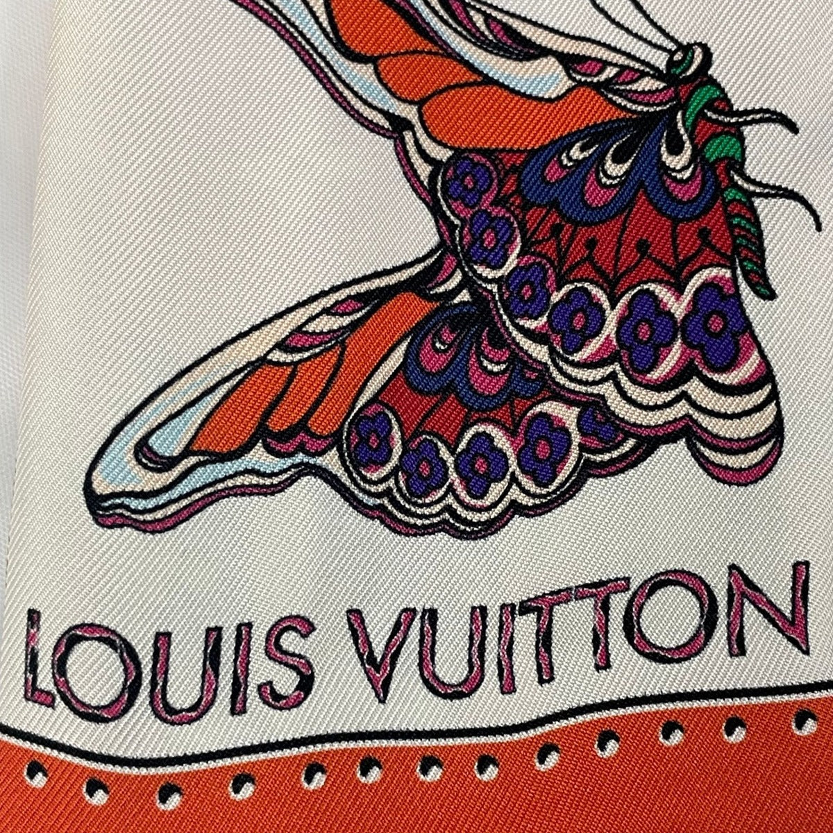 Louis Vuitton Scarf Silk Bando World of Love Bandeau — view 3