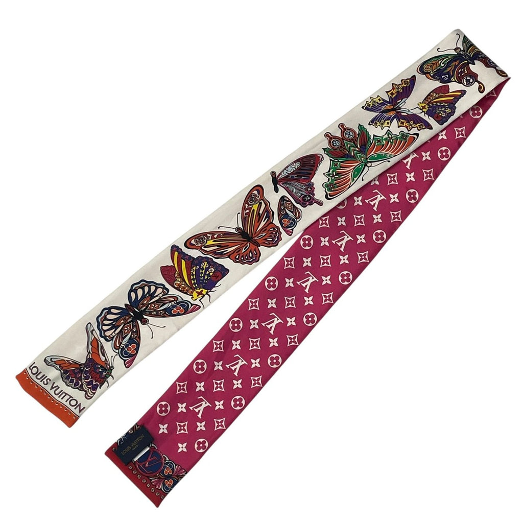 Louis Vuitton Scarf Silk Bando World of Love Bandeau