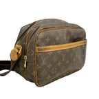 Louis Vuitton Shoulder Bag Monogram Reporter PM Brown — view 2