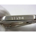 Fendi Leather Bag Crossbody Strap Grey Fn0601 — view 4
