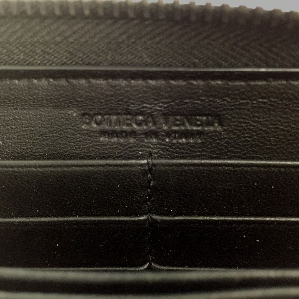Bottega Veneta Long Wallet Round Zipper Intrecciato — view 8