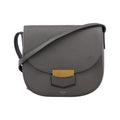 Celine Trotter Compact Gray Leather Shoulder