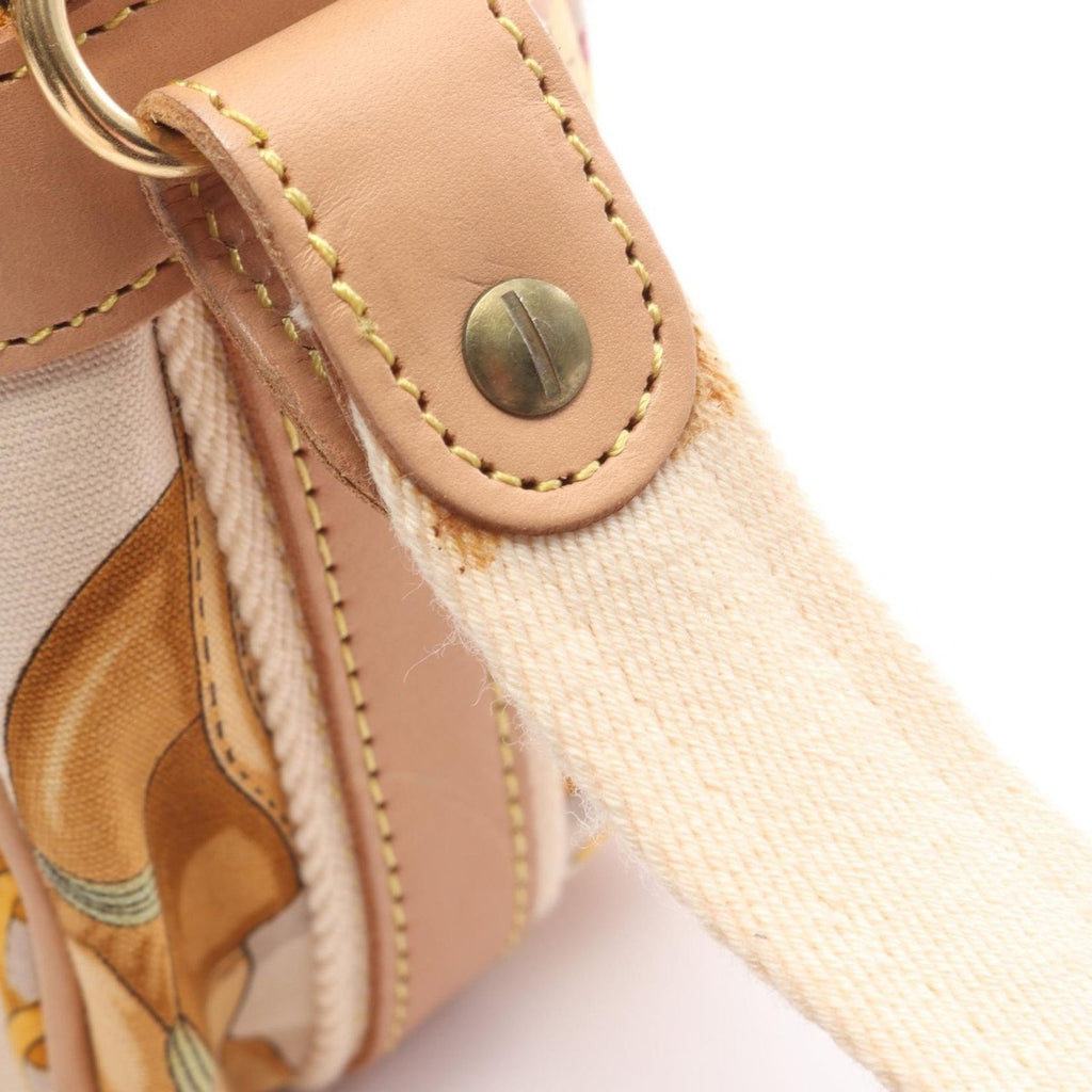 Loewe Shoulder Bag Multi Canvas Leather B — view 9