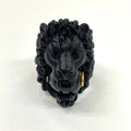 Gucci Michele Lionhead Interlocking G Logo Ring No 13 Metal Black
