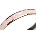 Hermes Bangle Bracelet Emile PM Caleche Light Pink Silver — view 3