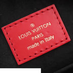 Louis Vuitton Boite Chapeau Souple Rouge Monogram Vernis Shoulder Bag — view 6