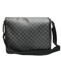 Louis Vuitton Damier Graphite Shoulder Bag Daniel GM