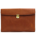 Gucci Bag Second Clutch Men Leather Brown