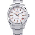 Rolex Milgauss Roulette Watch White Dial