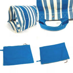 Hermes Handbag Cannes PM Canvas Blue — view 7