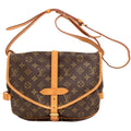 Louis Vuitton Saumur MM Shoulder Bag Monogram Canvas