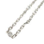 Gucci Interlocking Silver Necklace — view 2