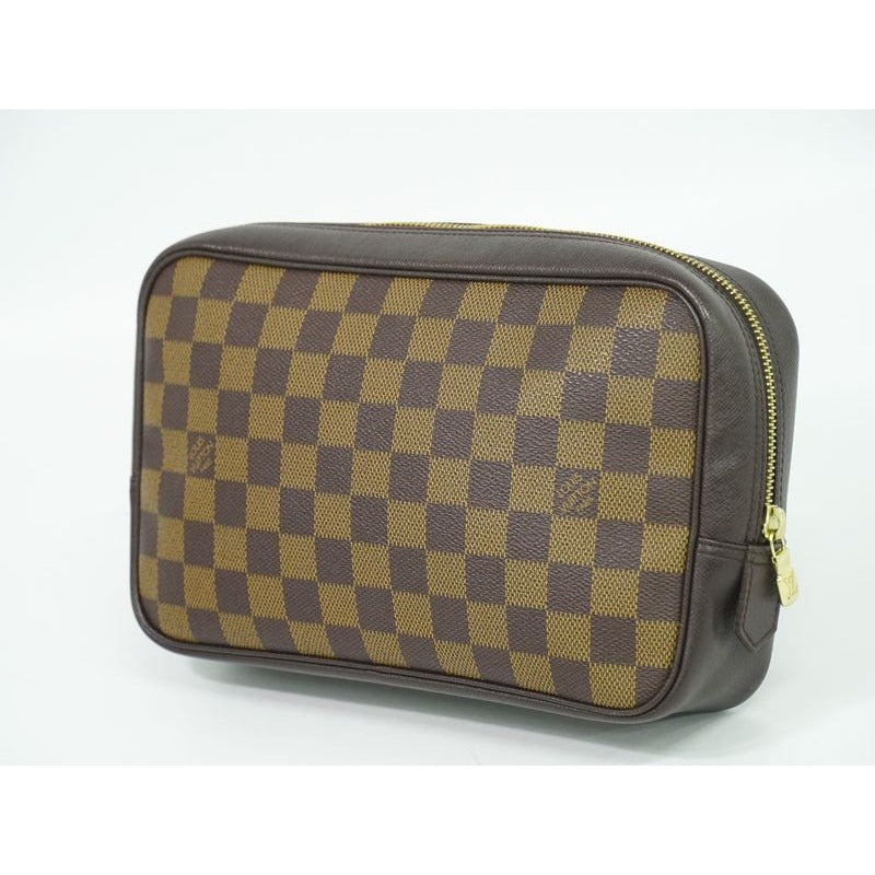 Louis Vuitton Trousse Toilette Damier Ebene Pouch Cosmetic — view 2