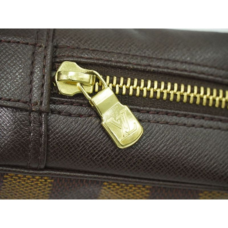 Louis Vuitton Trousse Toilette Damier Ebene Pouch Cosmetic — view 5