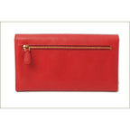 Prada Long Wallet Compact Clutch Saffiano Metal 1 M1311 Rouge Red — view 3