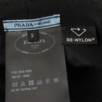 Prada Re-Nylon Bucket Hat Black — view 8