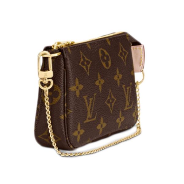 Louis Vuitton Monogram Mini Accessories Pouch Pochette Accessoire — view 3