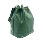 Louis Vuitton Noe Epi Borneo Green Leather Shoulder Bag Gold — view 2