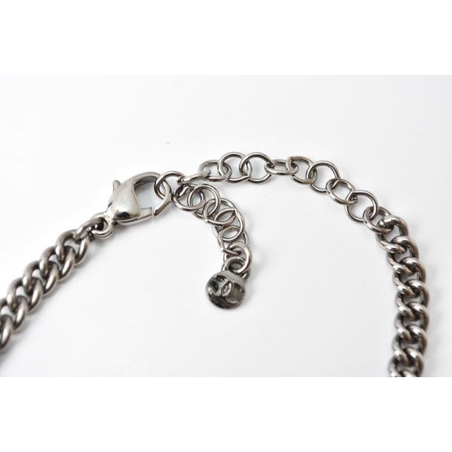 Chanel CC Mark Rhinestone Pearl Black White — view 5