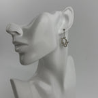 Dior Earrings Silver Logo Vintage — view 2