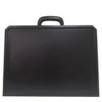 Gucci Vintage Trunk Case Briefcase Attache Leather Black 0957