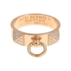 Hermes Collier de Chien Diamond Ring Pm51 — view 2
