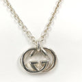 Gucci Interlocking Necklace Silver
