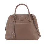 Hermes Bolide 31 2-Way Bag Taurillon Clemence Etoupe Silver