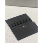 Hermes MC2 Fleming Long Wallet Calf Leather Perforated Black — view 4