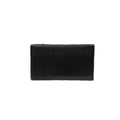 Hermes MC2 Fleming Long Wallet Calf Leather Perforated Black