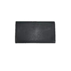 Hermes MC2 Fleming Long Wallet Calf Leather Perforated Black