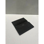 Hermes MC2 Fleming Long Wallet Calf Leather Perforated Black