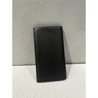 Hermes MC2 Fleming Long Wallet Calf Leather Perforated Black