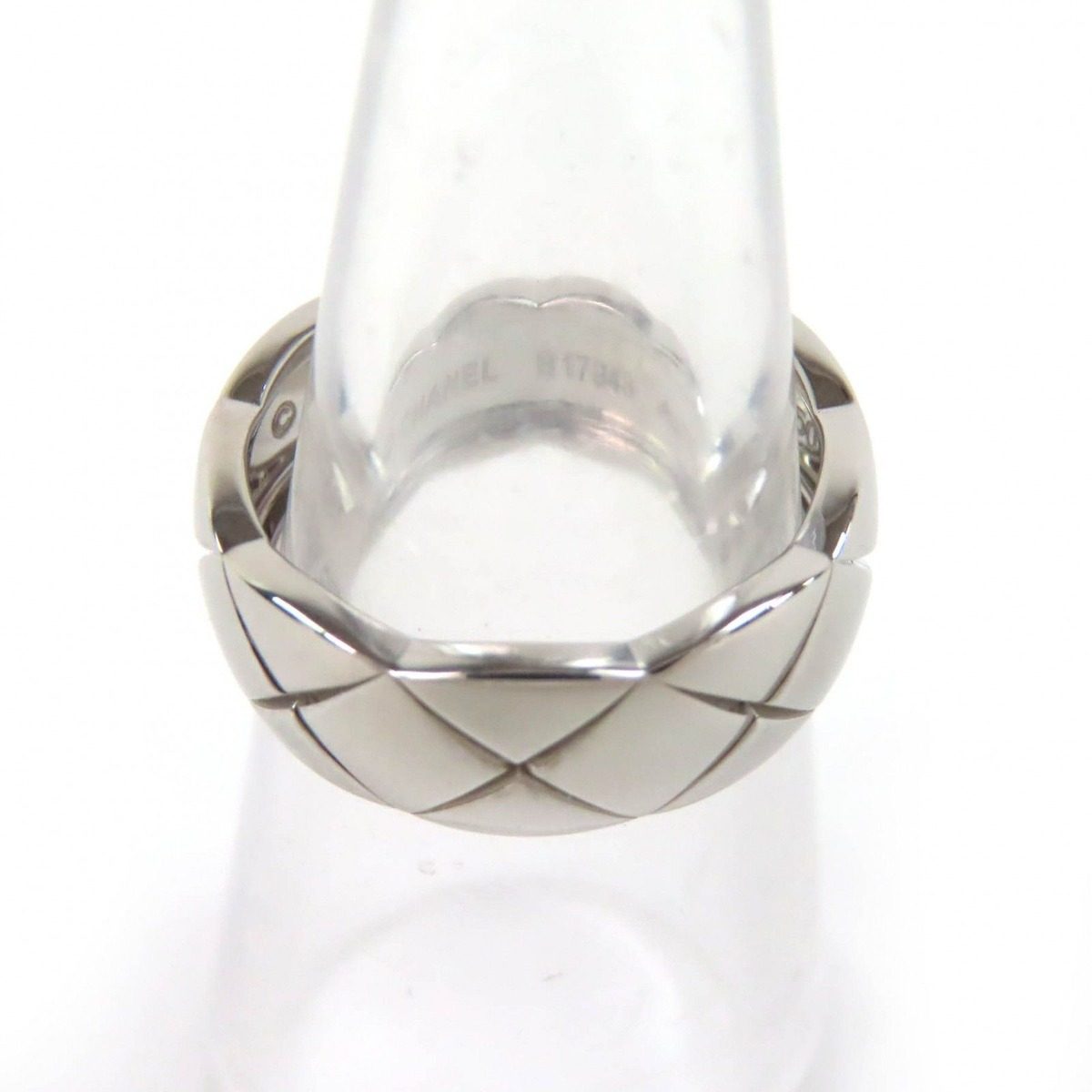 Chanel Coco Crush Ring 18k White Gold 50 Weight Recommended — view 4