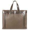 Louis Vuitton Handbag Casbek PM Taiga Leather Grizzly Brown